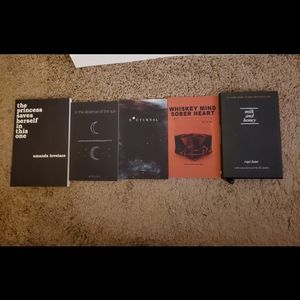 Poetry books - lot of 5